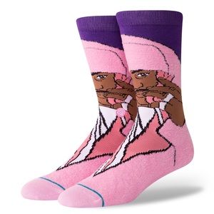 Stance Socks Cam’Ron Pink Men’s New Large 9-12